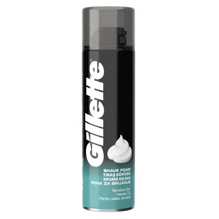 GILLETTE SENSITIVE SKIN FOAM 200ML