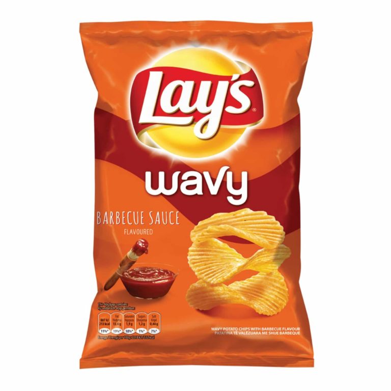 Lays wavy barbecue 95 gr