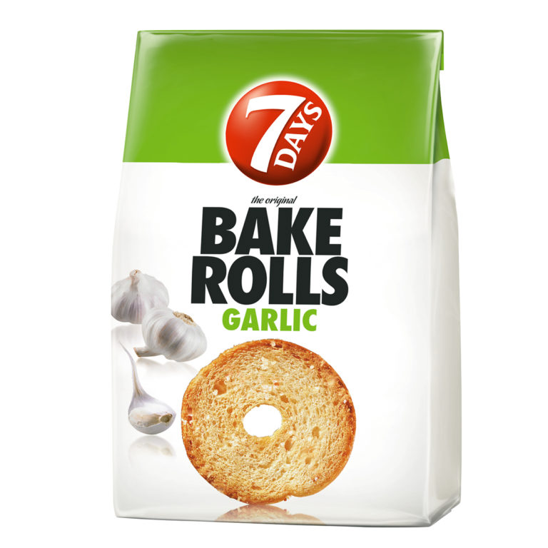 Bake rolls garlic 80gr