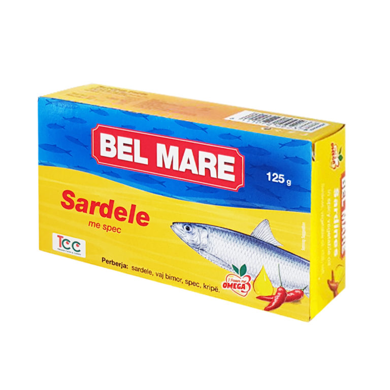 Bel mare sardele me spec 125 gr
