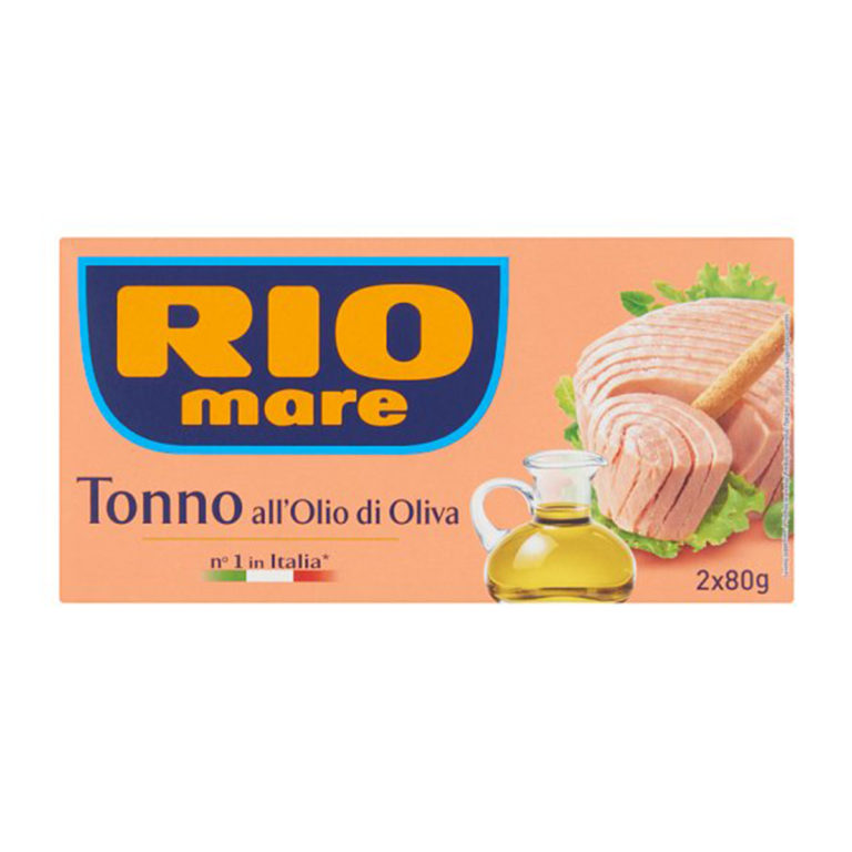 Rio mare tonno olio oliva 2*80gr