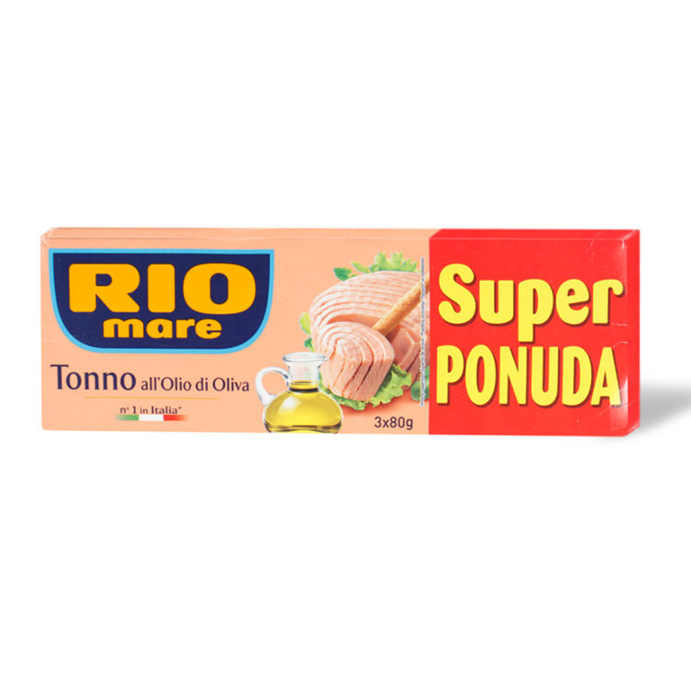Rio mare tonno olio oliva 3*80gr