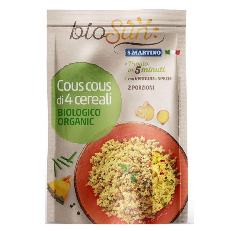 Bio cous cous di 4 cereali
