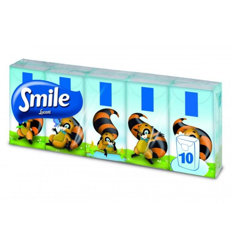 Fazzolet smile 10pz