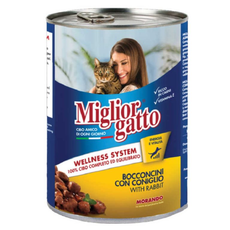 M.gatto bocconi pollo,tacchino 405 gr