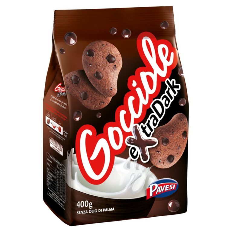 Gocciole extra dark 400 gr
