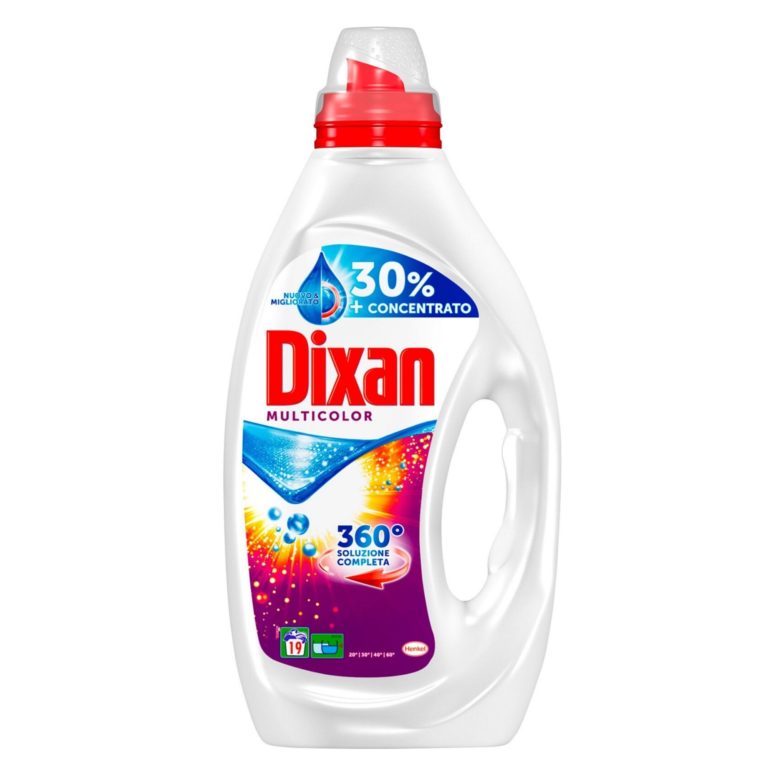 Dixan liquid color 19 larje, 950 ml
