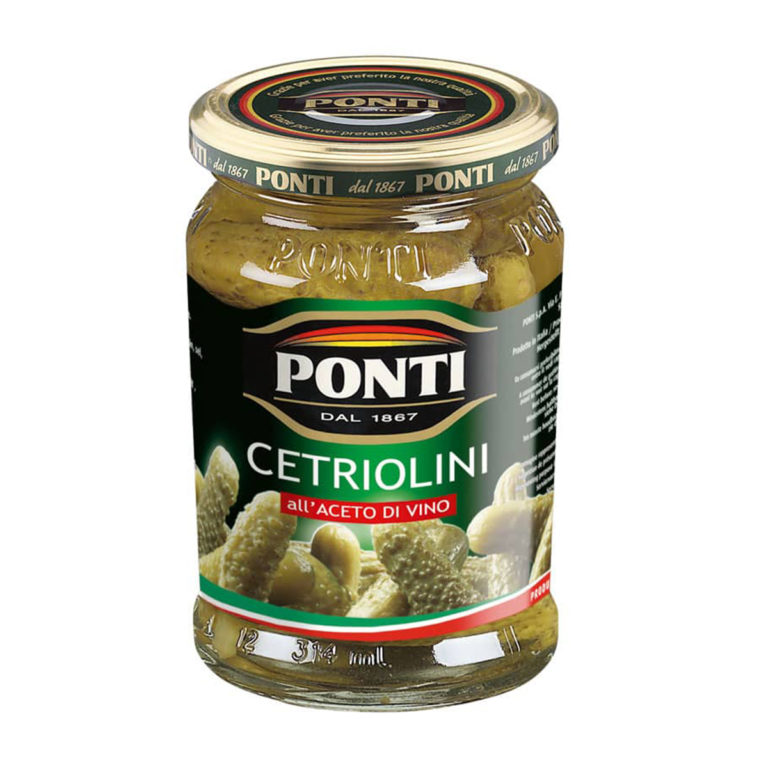 Cetriolini in aceto di vino
