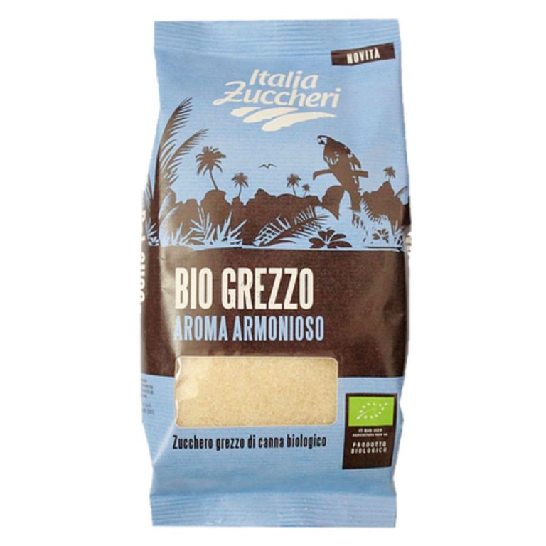 Italia zuccheri bio grezzo 500 gr