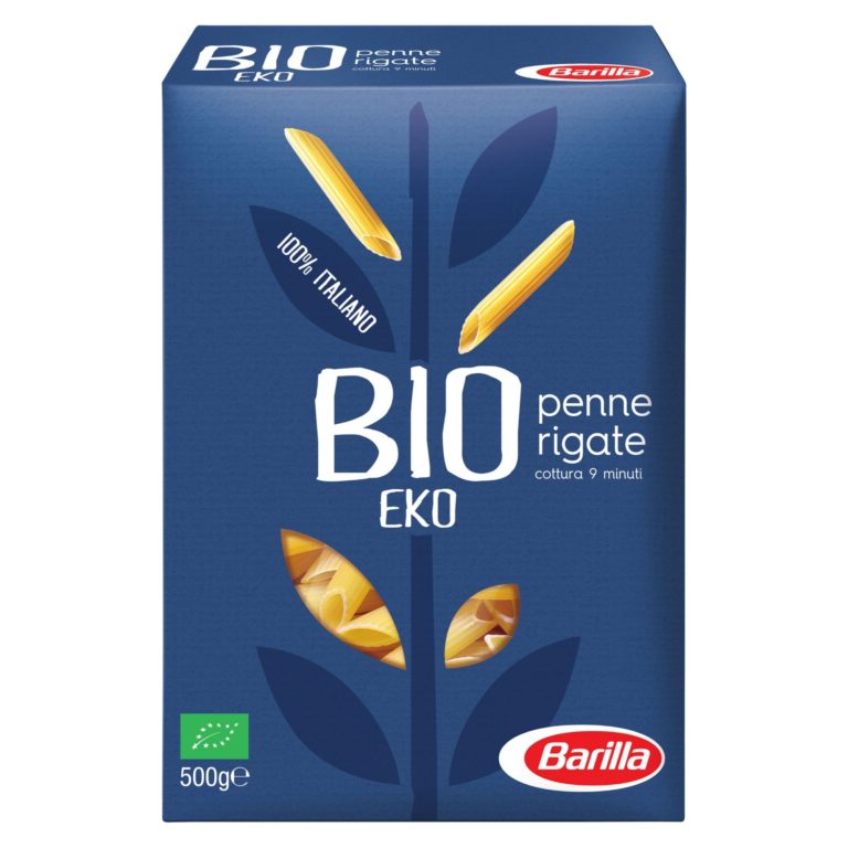 Barilla bio penne rigate 500 gr