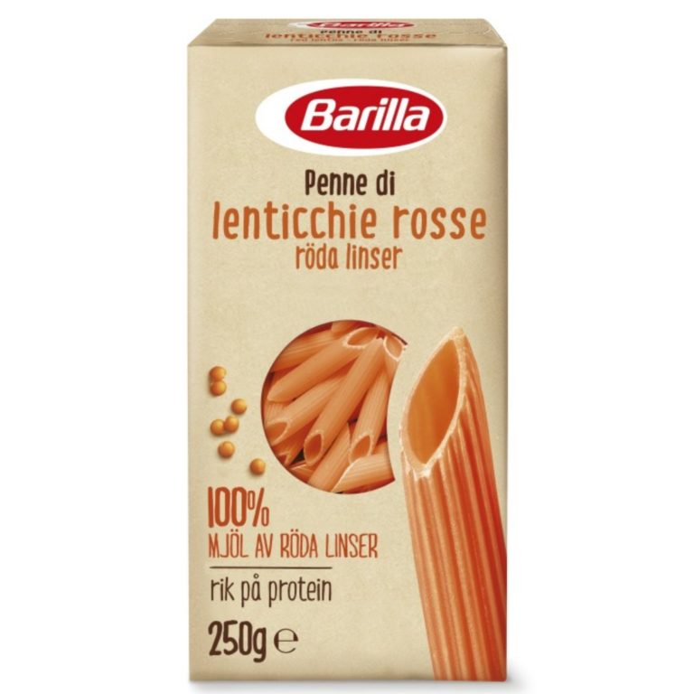 Barilla penne di lenticchie rosse 250 gr