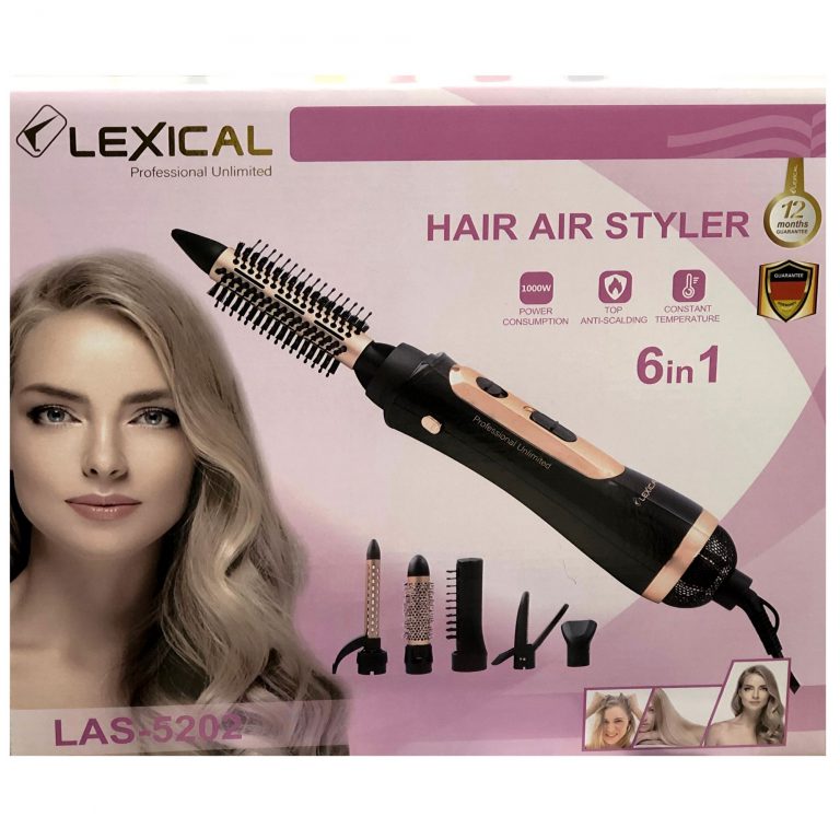 Set tharese flokesh dhe modelimi 6 in 1 1000w
